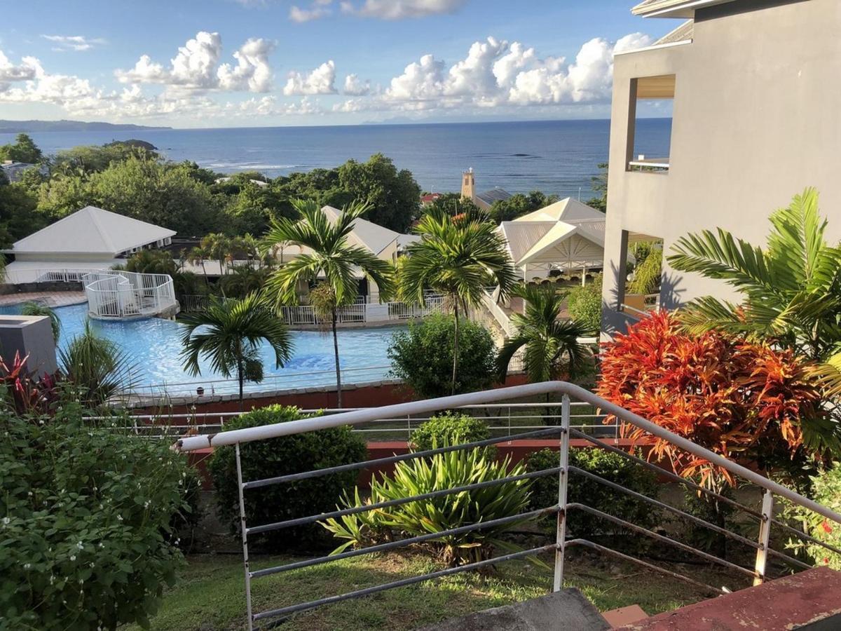 לה טריניטה Studio Harmony-Residence Hoteliere -Randonnee-Surf-Restaurant- Superbe Vue Sur Mer-100M De La Plage מראה חיצוני תמונה